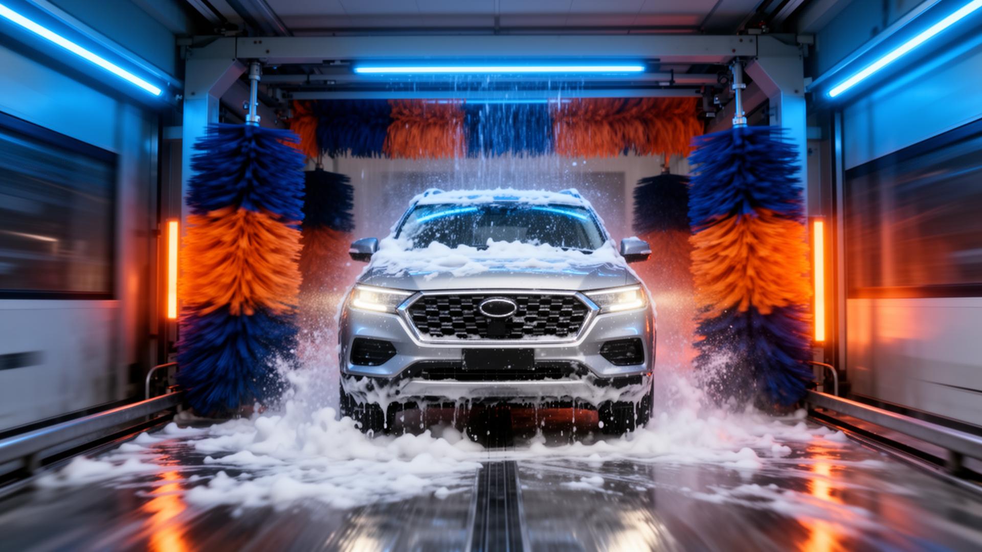 WashTec Race Tunnelwäsche bei Georgs Glanz