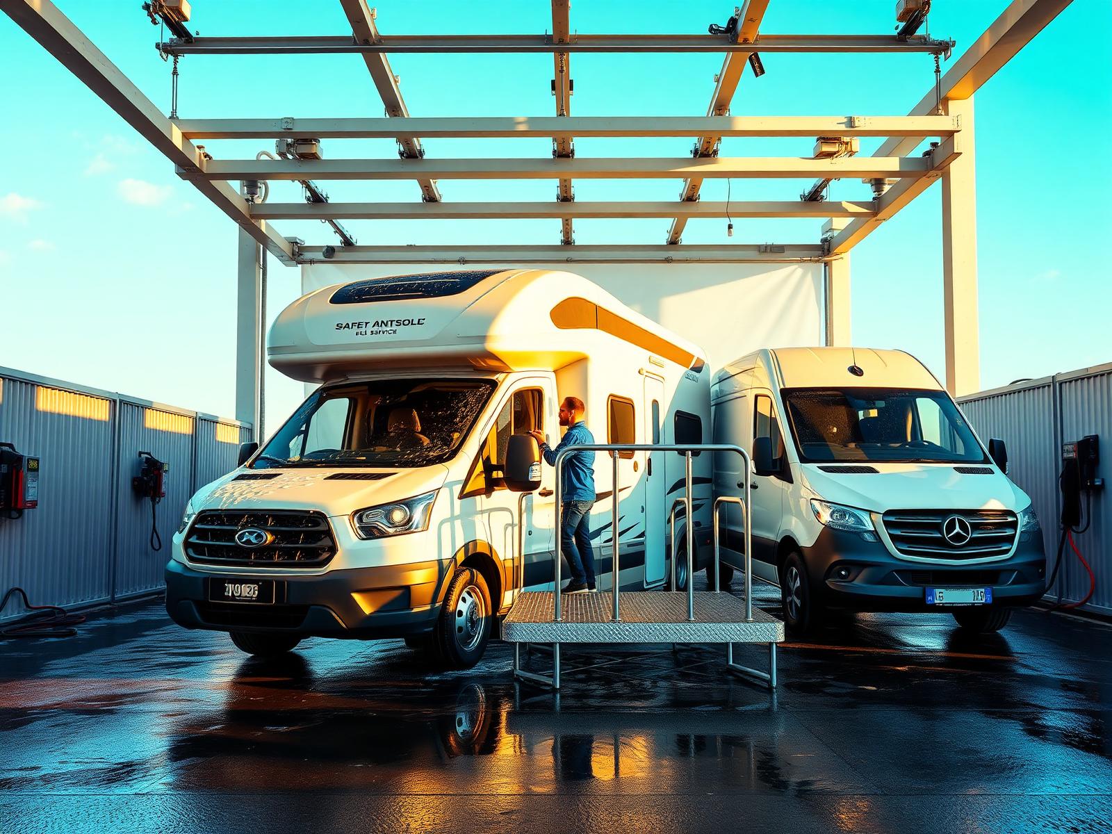 XXL-Boxen mit Camper und Sprinter